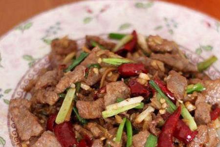 爆炒牛肉最正宗的做法