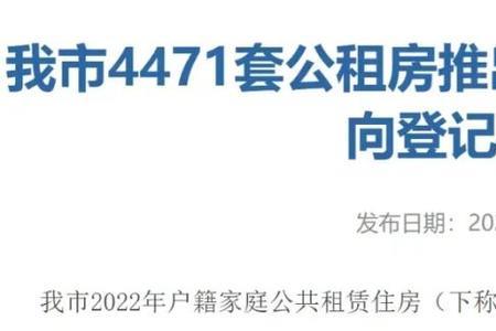 哈尔滨公租房2022房源公布了吗