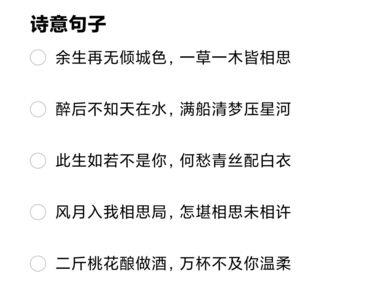 笔墨诗意文案