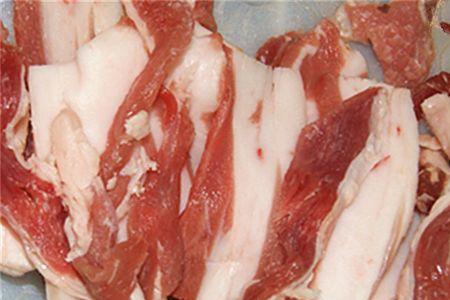 50g五花肉有多少