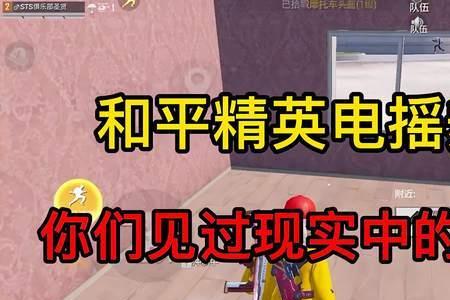 和平精英电摇叫什么