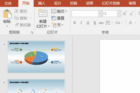 PPT图表中如何显示两种数据