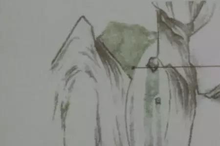 山水画赭石染黄了怎么补救
