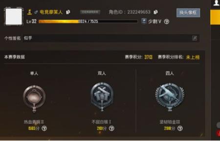 pubg白银段位什么水平