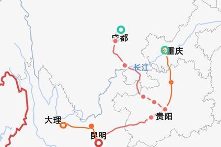成都到大理走国道可以吗