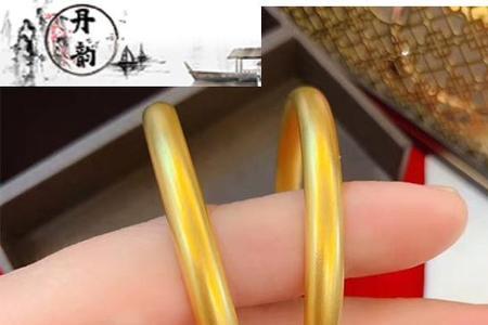 黄金手镯是扁的好还是圆的好