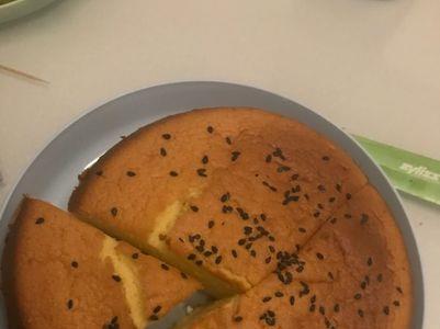 女孩子拍做蛋糕相片怎么回