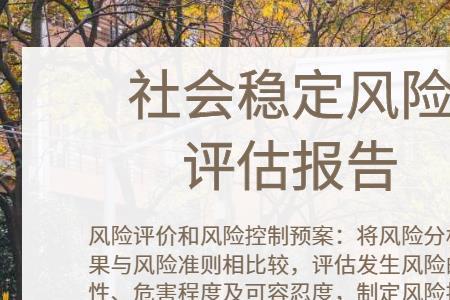 社会风险有哪五类