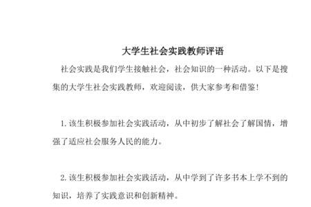 社会实践盖章评语