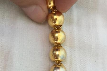 一万五的金项链有多大