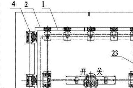 人防门的传动结构