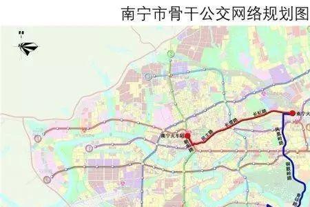 南宁5号地铁延长线线路图