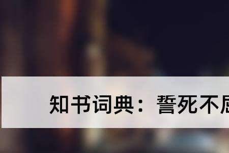 立誓是什么意思