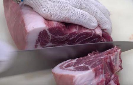 死猪肘子肉的特征
