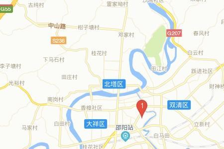 邵阳双清区和大祥区怎么区分