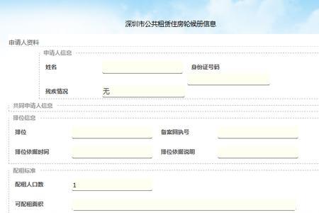 深圳公租房信息变更怎么搞