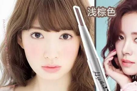 黄头发适合什么颜色眉毛
