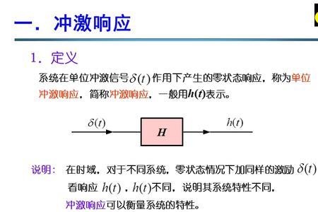 冲激响应系数