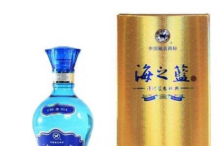 洋河海之蓝52度375ml白酒整箱什么价位