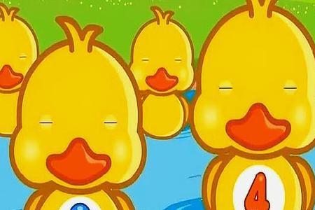 河边游过一群鸭儿歌