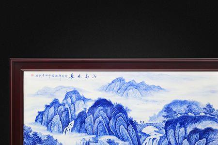 如何鉴别瓷板画是手绘还是贴画