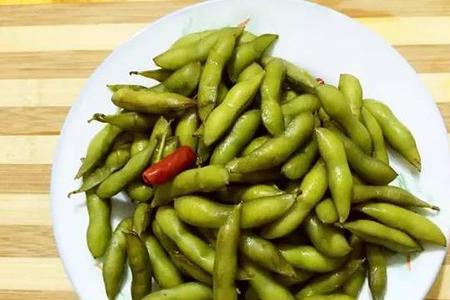 煮毛豆带壳的做法