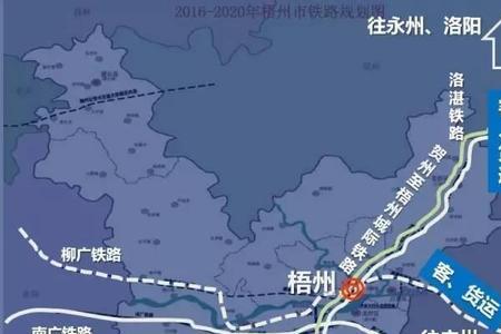 柳州到梧州南高铁途经那些地方