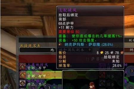 魔兽世界血色修道院盗贼装备