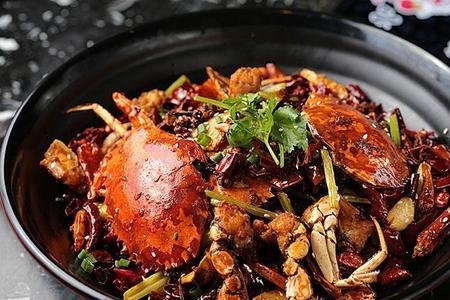 香辣蟹和虾的正宗做法湘菜