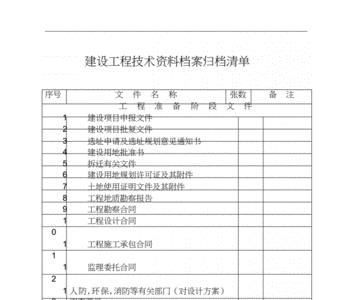 工程监理资料归档流程