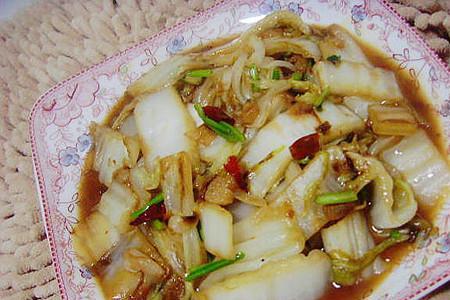 醋溜白菜丝大师的菜