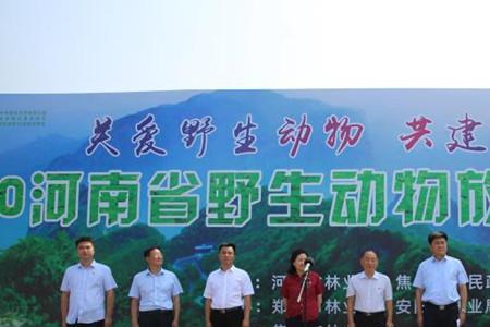 河南的野生动物分布