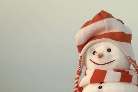 白雪皑皑的雪人对不对