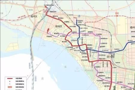 江苏省南通市地铁线路