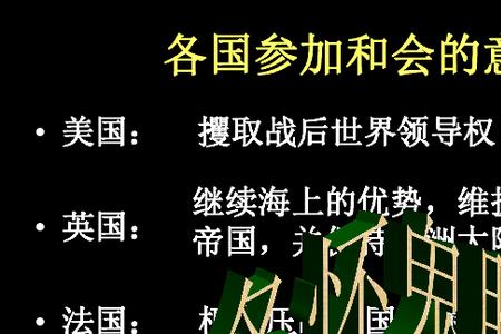 华盛顿体系瓦解的标志