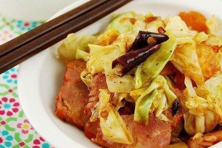 柿子炒白菜家常做法