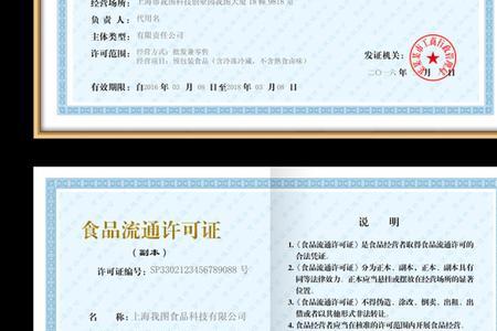 食品流通许可证里包括酒水吗