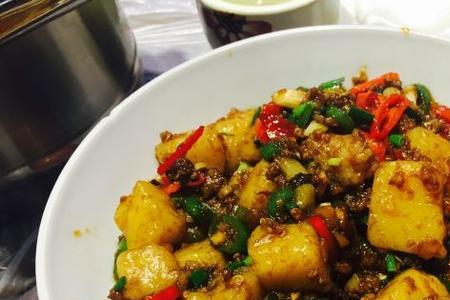 米豆腐怎么炒不粘