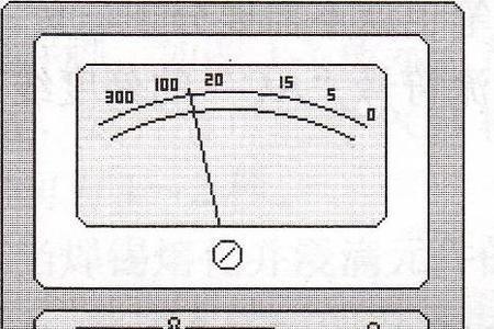 万用表量程如何读数