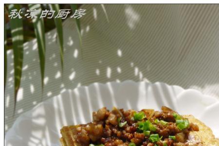 煎豆腐干怎么不粘锅