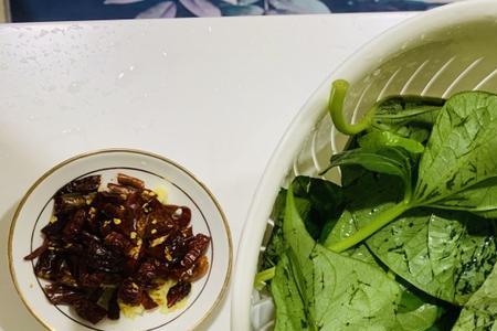 凉拌地瓜茎叶的做法