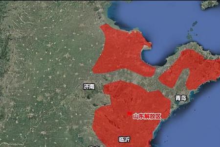 1945年解放区的地域面积