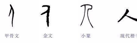 成字的金文写法