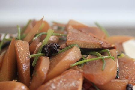 萝卜干炖豆腐做法