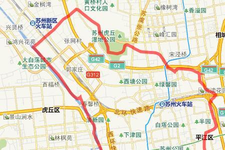 苏州442路公交经过苏州火车站吗