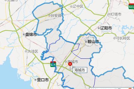 广西到辽宁海城有多少公里