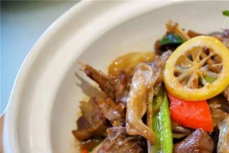 油炸柠檬鸭家常做法