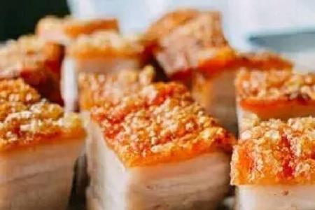 脆皮烧肉的怎么炒好吃