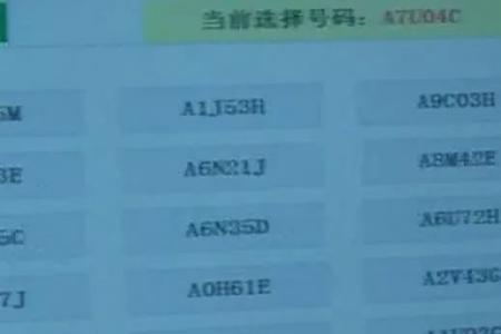 新车选号可以选当天出的号段吗