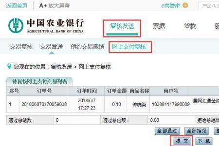 企业网银怎么查看转账记录